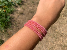 Charger l'image dans la galerie, Perles en rhodochrosite en 4mm