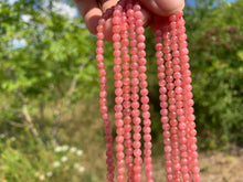 Charger l'image dans la galerie, Perles en rhodochrosite en 4mm