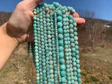 Charger l'image dans la galerie, Perles en amazonite entre 4 et 12mm AU