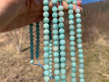 Charger l'image dans la galerie, Perles en amazonite entre 4 et 12mm AU