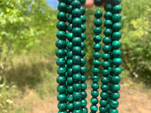 Charger l'image dans la galerie, Perles en malachite entre 4 et 12mm MD