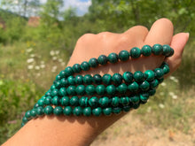 Charger l'image dans la galerie, Perles en malachite entre 4 et 12mm MD