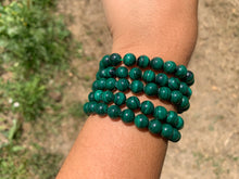 Charger l'image dans la galerie, Perles en malachite entre 4 et 12mm MD