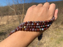 Charger l'image dans la galerie, Perles en agate plume entre 6 et 8mm