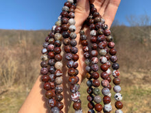 Charger l'image dans la galerie, Perles en agate plume entre 6 et 8mm