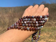 Charger l'image dans la galerie, Perles en agate plume entre 6 et 8mm