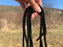 Charger l'image dans la galerie, Perles en obsidienne noire entre 4 et 18mm