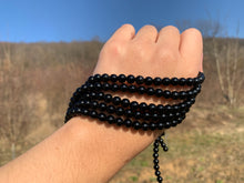 Charger l'image dans la galerie, Perles en obsidienne noire entre 4 et 18mm