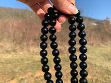 Charger l'image dans la galerie, Perles en obsidienne noire entre 4 et 18mm