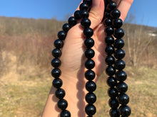 Charger l'image dans la galerie, Perles en obsidienne noire entre 4 et 18mm