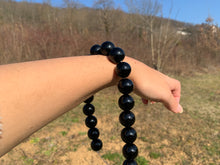 Charger l'image dans la galerie, Perles en obsidienne noire entre 4 et 18mm