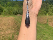 Charger l'image dans la galerie, Pendule en obsidienne noire