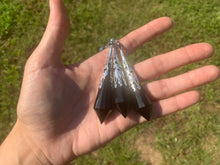 Charger l'image dans la galerie, Pendule en obsidienne noire