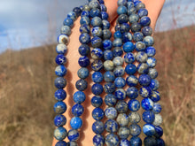 Charger l'image dans la galerie, Perles en lapis-lazuli entre 4 et 14mm LU