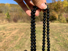 Charger l'image dans la galerie, Perles en obsidienne oeil céleste (arc-en-ciel) facettées entre 6 et 10mm