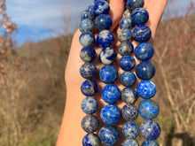 Charger l'image dans la galerie, Perles en lapis-lazuli entre 4 et 14mm LU