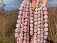 Charger l'image dans la galerie, Perles en kunzite entre 6 et 14mm KU