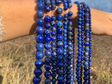 Charger l'image dans la galerie, Perles en lapis-lazuli entre 2 et 12mm LD