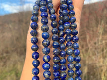 Charger l'image dans la galerie, Perles en lapis-lazuli entre 2 et 12mm LD