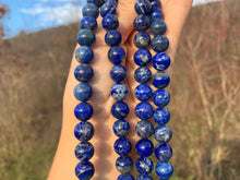 Charger l'image dans la galerie, Perles en lapis-lazuli entre 2 et 12mm LD