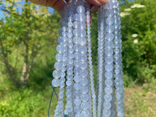 Charger l'image dans la galerie, Perles en calcédoine bleue CU, entre 4 et 10mm