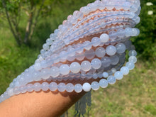 Charger l'image dans la galerie, Perles en calcédoine bleue CD, entre 4 et 10mm