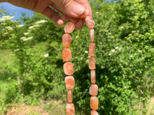 Charger l'image dans la galerie, Perles en pierre de soleil, forme "rectangle"