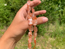 Charger l'image dans la galerie, Perles en pierre de soleil, forme "rectangle"