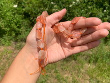 Charger l'image dans la galerie, Perles en pierre de soleil, forme "rectangle"