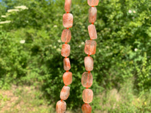 Charger l'image dans la galerie, Perles en pierre de soleil, forme "rectangle"