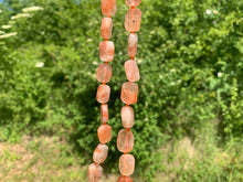 Charger l'image dans la galerie, Perles en pierre de soleil, forme "rectangle"