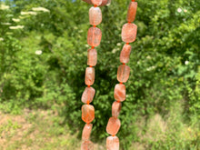 Charger l'image dans la galerie, Perles en pierre de soleil, forme "rectangle"