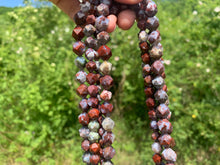 Charger l'image dans la galerie, Perles en agate plume forme diamant entre 8 et 10mm