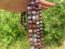 Charger l'image dans la galerie, Perles en agate plume forme diamant entre 8 et 10mm