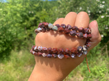 Charger l'image dans la galerie, Perles en agate plume forme diamant entre 8 et 10mm