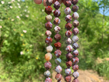 Charger l'image dans la galerie, Perles en agate plume forme diamant entre 8 et 10mm