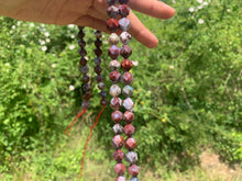 Charger l'image dans la galerie, Perles en agate plume forme diamant entre 8 et 10mm