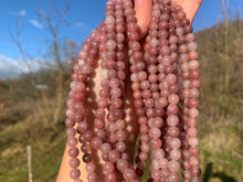 Charger l'image dans la galerie, Perles en quartz rose entre 6 et 8mm QRQ