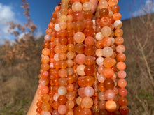 Charger l'image dans la galerie, Perles en agate du Botswana entre 4 et 12mm