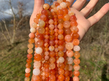 Charger l'image dans la galerie, Perles en agate du Botswana entre 4 et 12mm