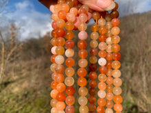 Charger l'image dans la galerie, Perles en agate du Botswana entre 4 et 12mm