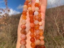 Charger l'image dans la galerie, Perles en agate du Botswana entre 4 et 12mm