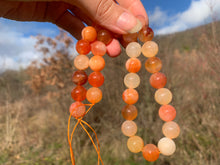 Charger l'image dans la galerie, Perles en agate du Botswana entre 4 et 12mm