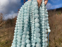Charger l'image dans la galerie, Perles en aigue-marine entre 4 et 12mm AMU