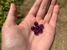 Charger l'image dans la galerie, Perles en améthyste, semi-percées
