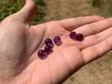 Charger l'image dans la galerie, Perles en améthyste, semi-percées