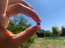 Charger l'image dans la galerie, Perles en améthyste, semi-percées