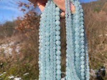 Charger l'image dans la galerie, Perles en aigue-marine entre 6 et 8mm AMD