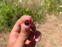 Charger l'image dans la galerie, Perles en améthyste, semi-percées