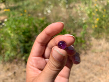 Charger l'image dans la galerie, Perles en améthyste, semi-percées